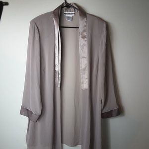 Dana Kay Sheer Cover up / Kimono Size 18W